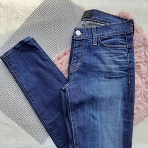 Hudson Georgia May Jagger Skinny Stretch Jeans Dark Wash Jegging 26 2